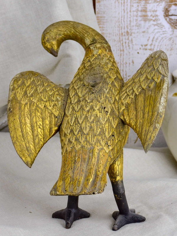 18th Century carved eagle from a church