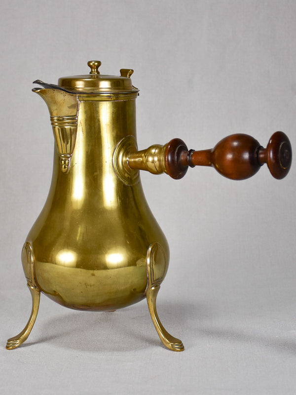 18th Century Yellow Copper Coffee Pot