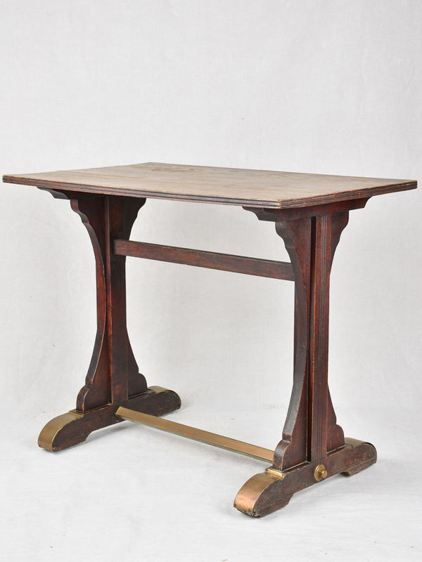Antique French Oak Bistro Table