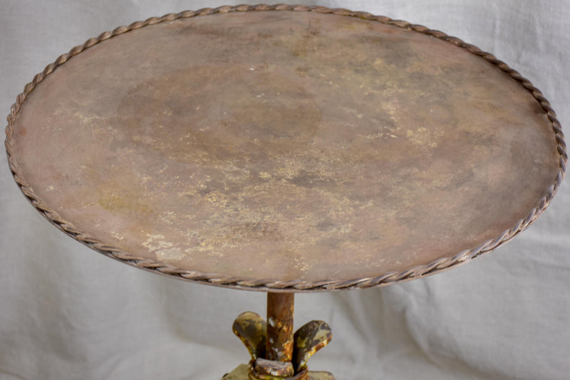 Mid-century Spanish garden table