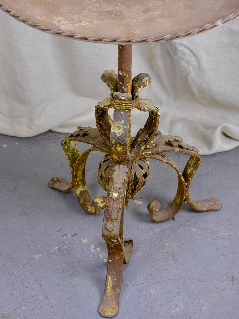 Mid-century Spanish garden table