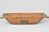 Huge wooden trough / industrial mixing bowl 52"