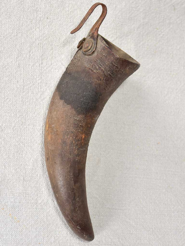 Handcrafted Antique Horn Tool Holder, Auvergne