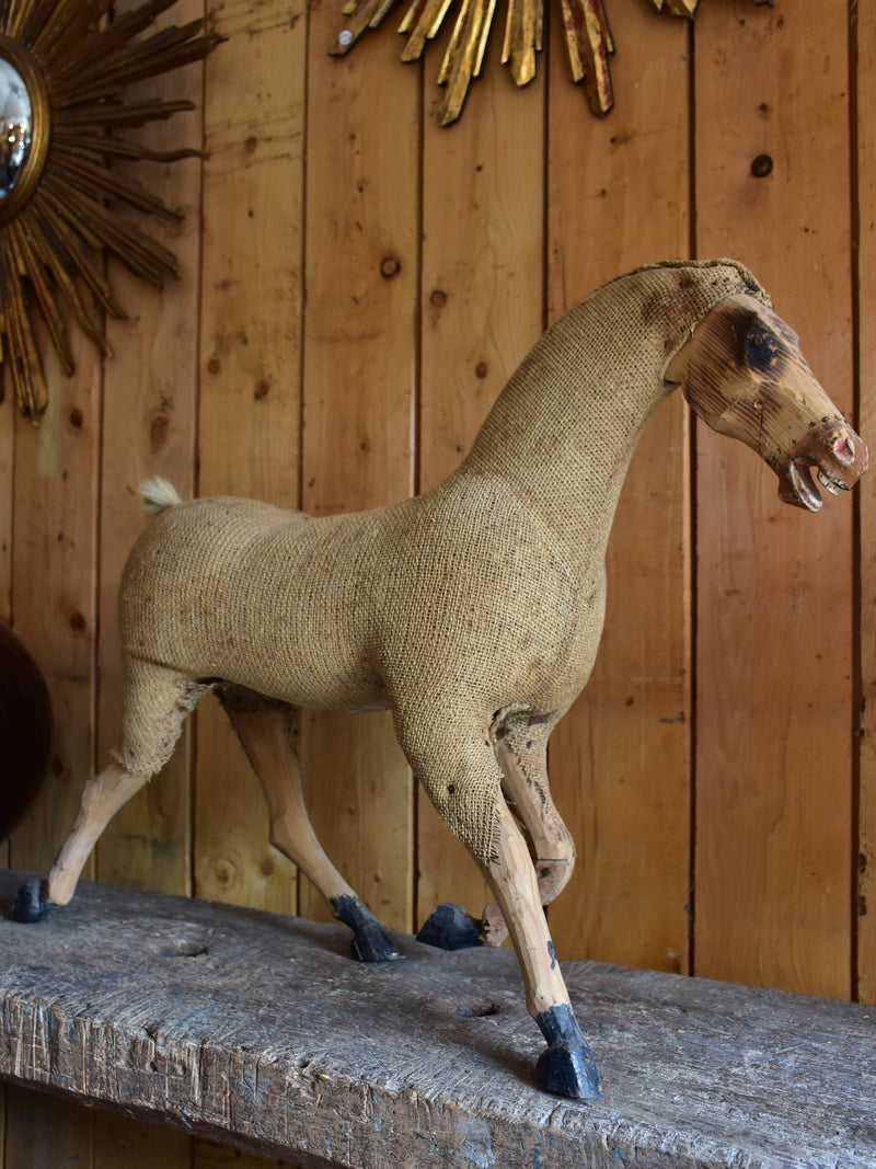 Antique French toy horse