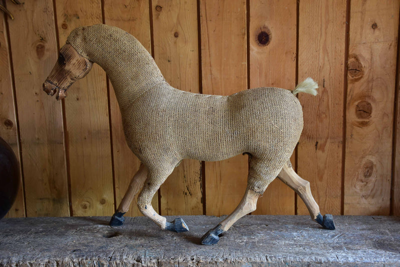 Antique French toy horse