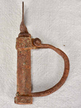 Vintage Durable Iron French Lock Handmade