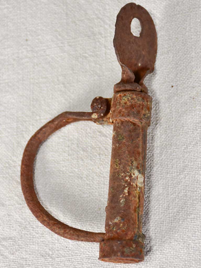 Rustic 16th Century Trunk Security Lock