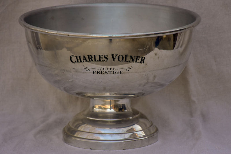 Large vintage French champagne bucket - Charles Volner
