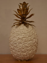 White & gold Michel Dartois pineapple ice-bucket