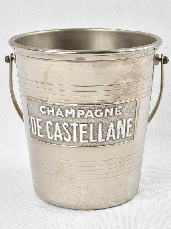 Small 1930's ice bucket - De Castellane 6"