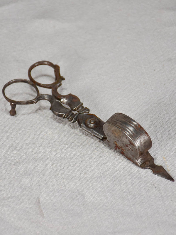 Antique French Louis XIV Candlesnuffer Scissors