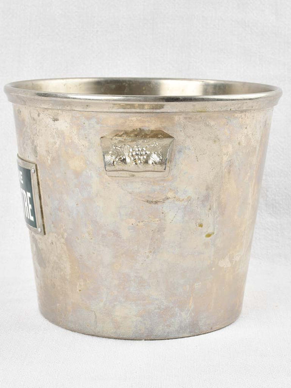 1930's Champagne bucket - Abel Lepitre 6¾"