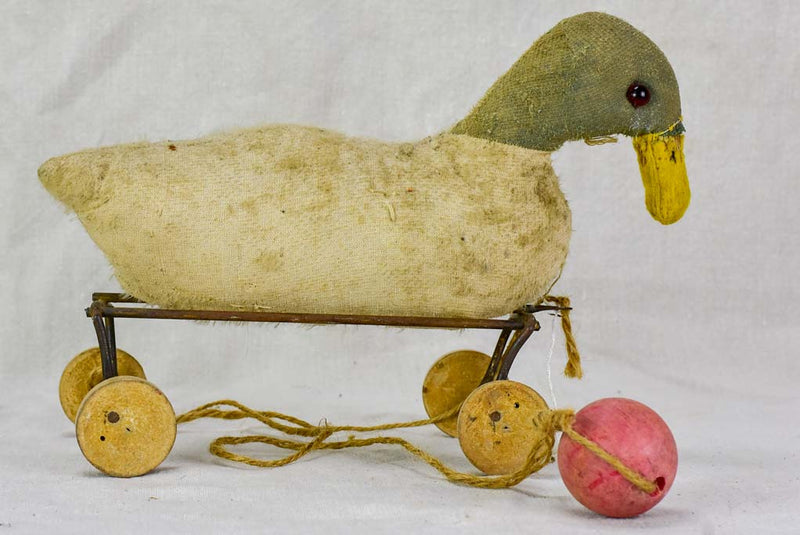 1930's French pull toy - duck