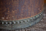 19th century French zinc tub