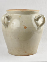 Large Stoneware Pot with lid (4 Handles) 22"