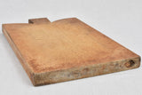 Vintage cutting board with rounded shoulders