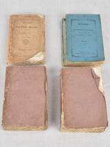 Collection of 19th century French books w/ Victor Hugo