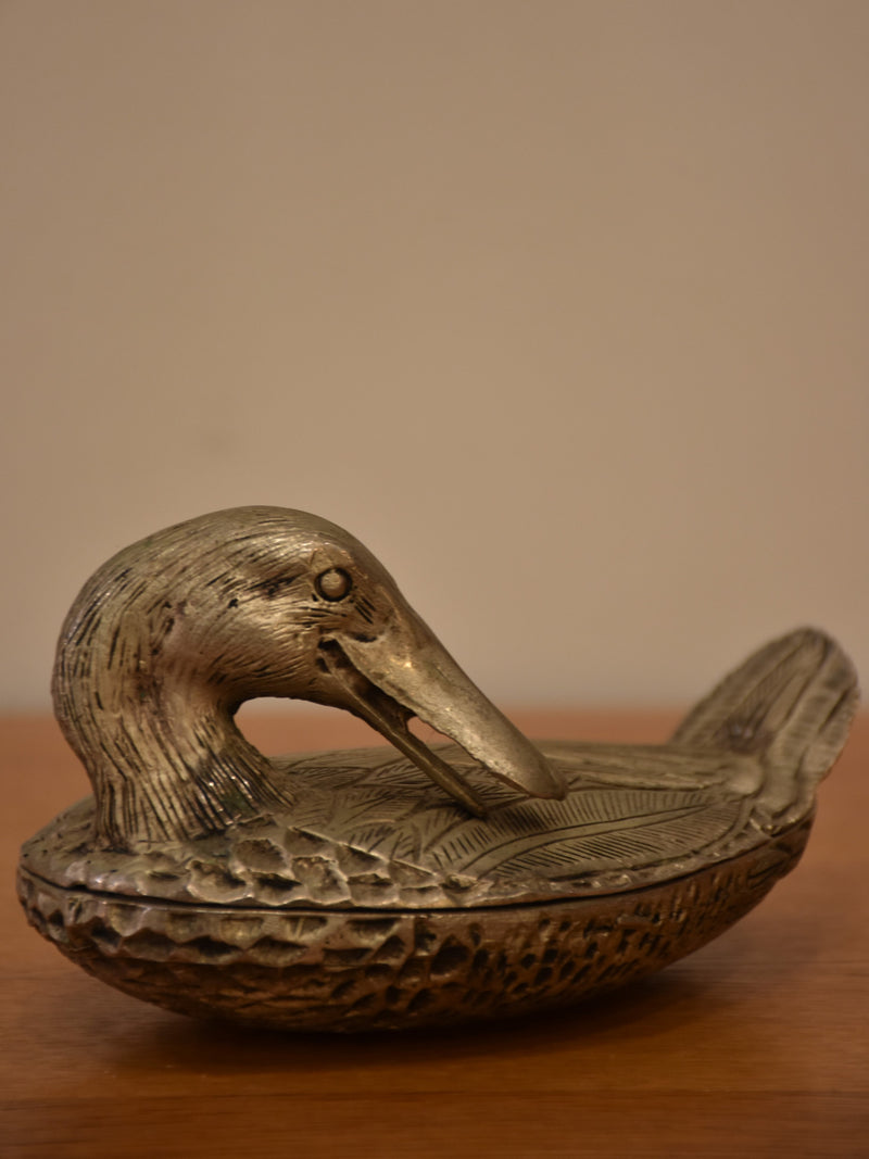 Bronze Fondica duck container