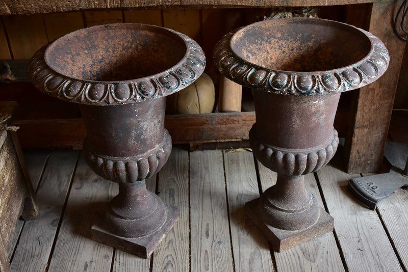 Pair of early 20th century Medici Urns