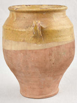 19th-Century Yellow Confit Pot 9½"