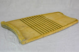 Mid century French wooden wash board 13½" x 22½"