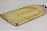Antique French cutting board with angled corners 12¼" x 27¼"