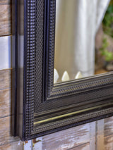 Mid-century French mirror from a bistro 37 ½'' x 47 ¼''