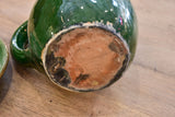 Antique French water jug and dish from Cliousclat, France