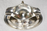 Superb silver-plated sauce dish