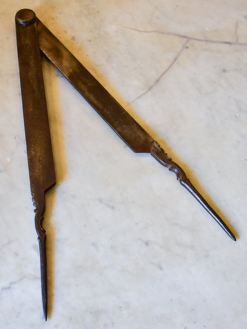 Antique French calipers