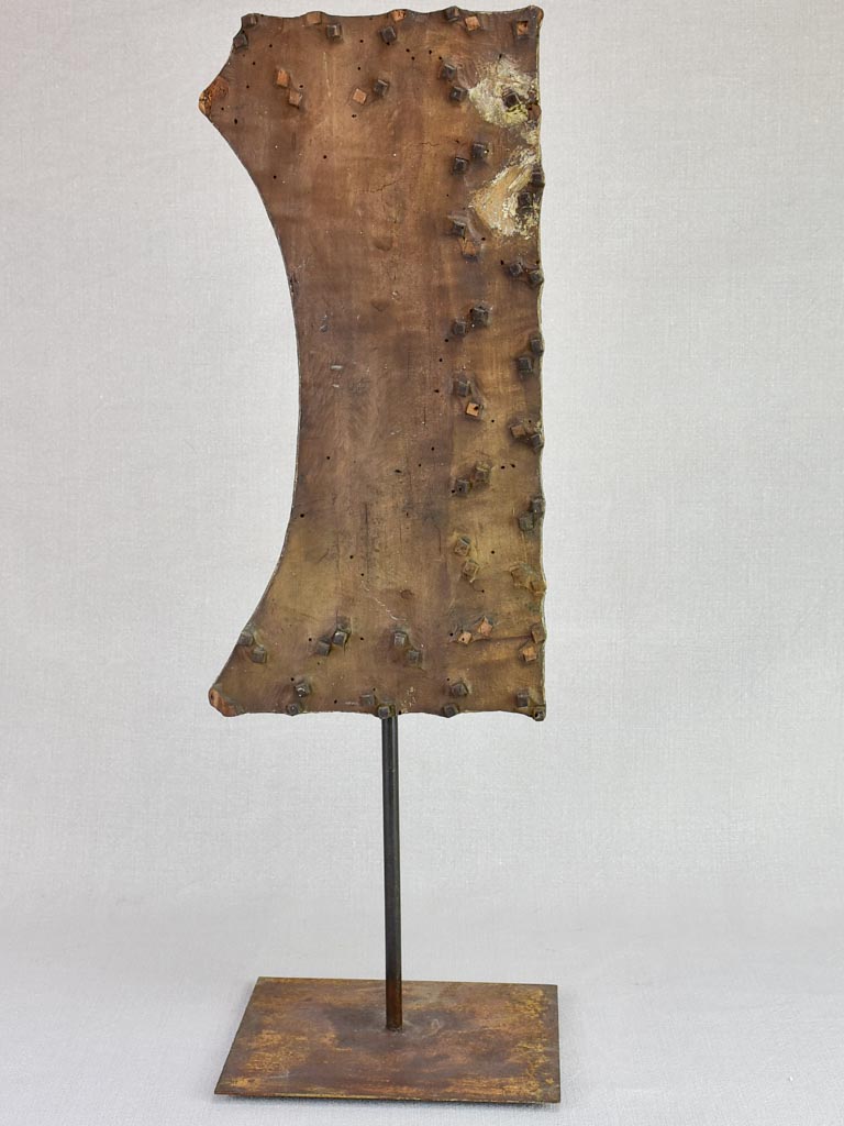 Collection of SEVEN salvaged silk printing patterns