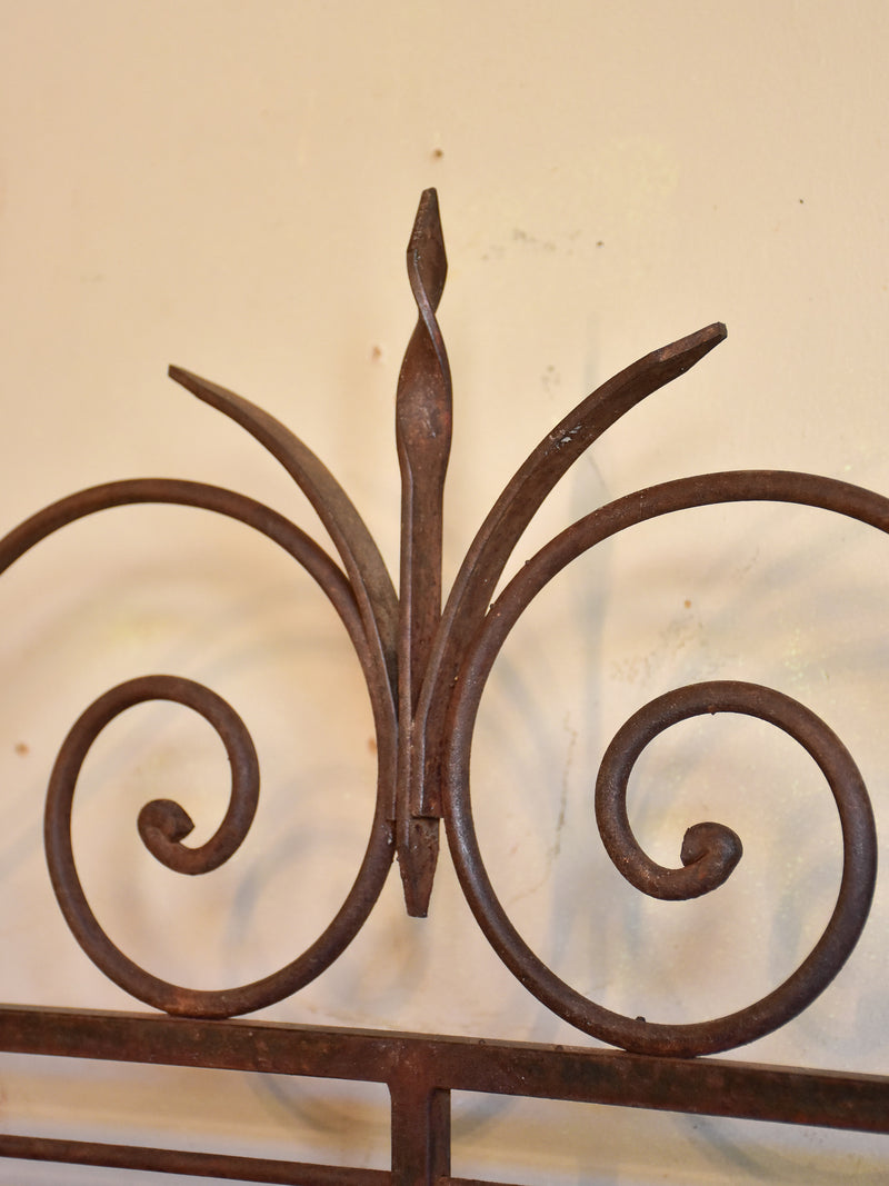 Rare pair of French boulangerie display shelves