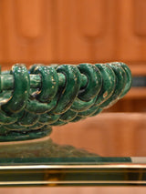Jerome Massier Bordeaux woven ceramic bowl, Vallauris, France - 1960s