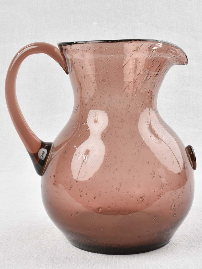 Retro Violet Biot Glassware