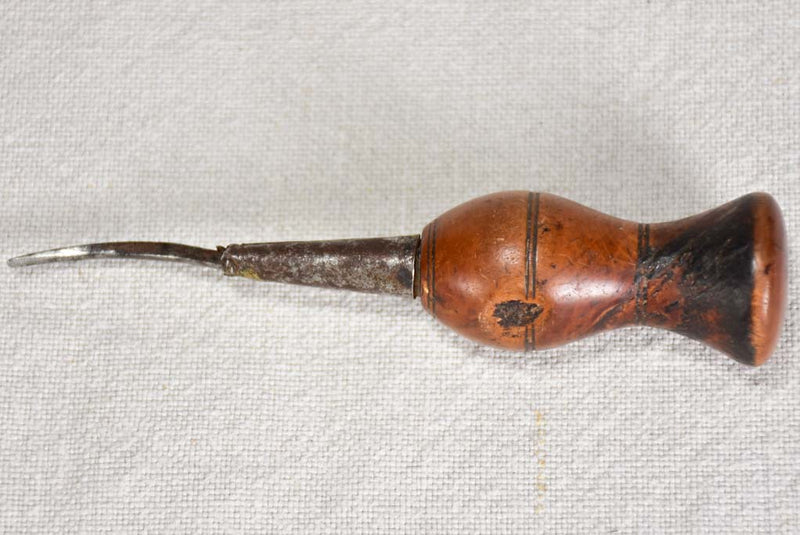 Vintage styled artisian's leather tool
