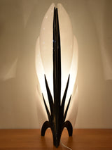 Lamp (Liane Rougier) perspex, black & white, 1970s