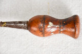 Original eighteenth-century artisan leather object