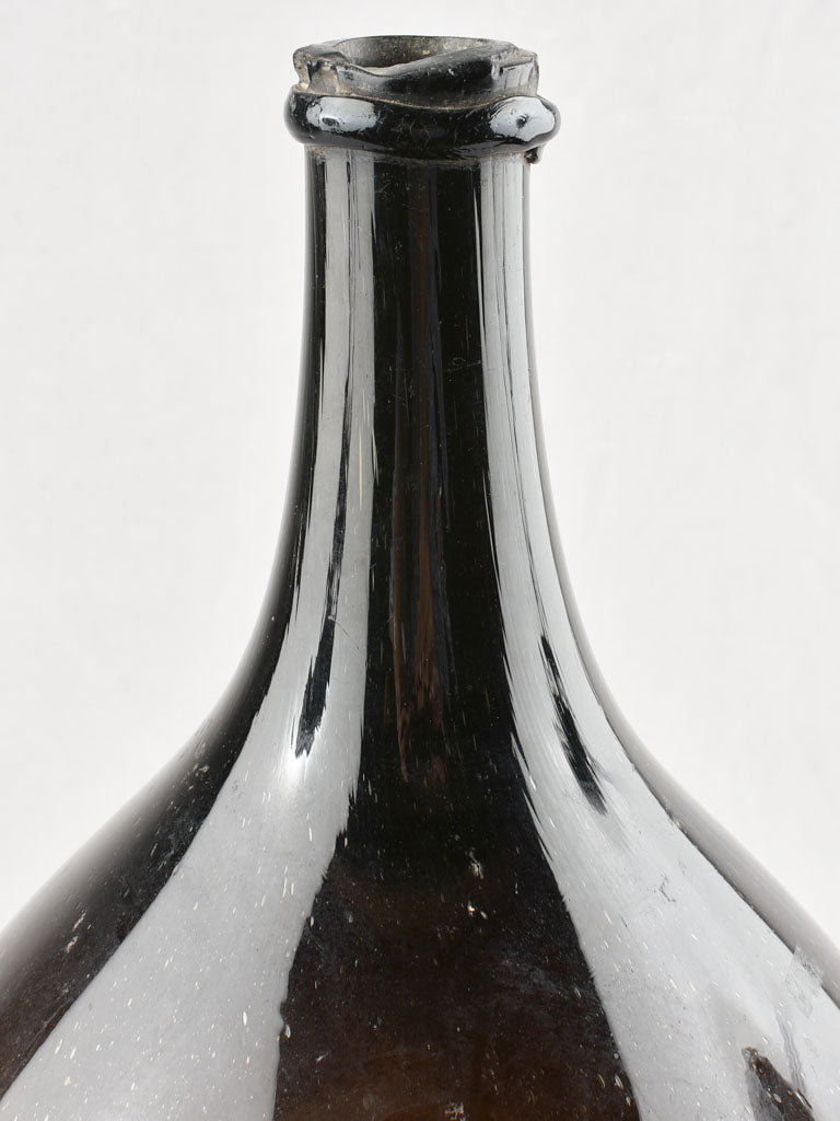 19th Century Opaque Eau De Vie Bottle