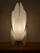 Lamp (Liane Rougier) perspex, black & white, 1970s