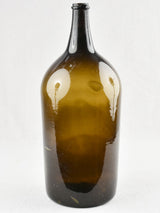 Large Dark Opaque Glass Bottle for vinegar 6/12 - 21¾"