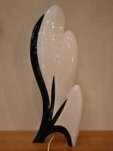 Lamp (Liane Rougier) perspex, black & white, 1970s