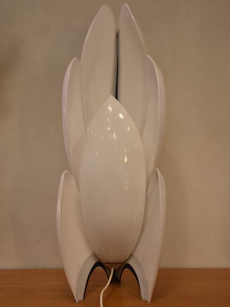 Lamp (Liane Rougier) perspex, black & white, 1970s