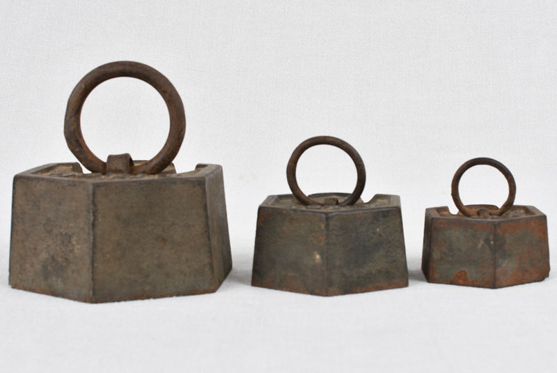 Old-fashioned robust iron metric weights