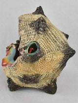 Marine sculpture, ceramic, Vallauris 26¾" L