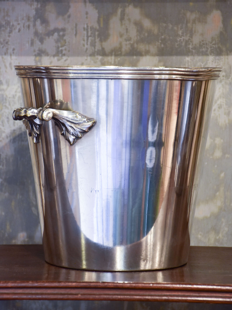 Large Art Nouveau champagne bucket by Orfèvrerie