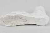Sculpture of a foot in a sandal, vintage