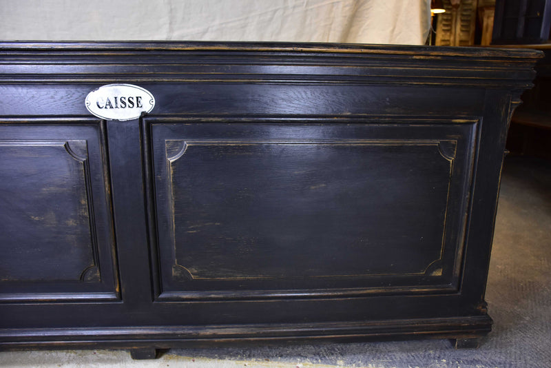 Antique French shop counter