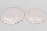Platters, ironstone, 18th-century (two) 11" & 12¼"
