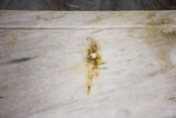 Antique French marble bistro table - rectangular