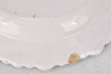 Platters, ironstone, 18th-century (two) 11" & 12¼"